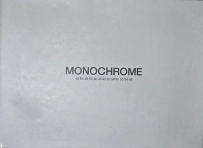 BTS 2024 POP-UP : MONOCHROME OFFICIAL Storage box Pop-up MNCR 2024