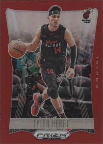 2023-2024 Panini Tyler Herro Red Wave Prizm Card #219/299 | eBay