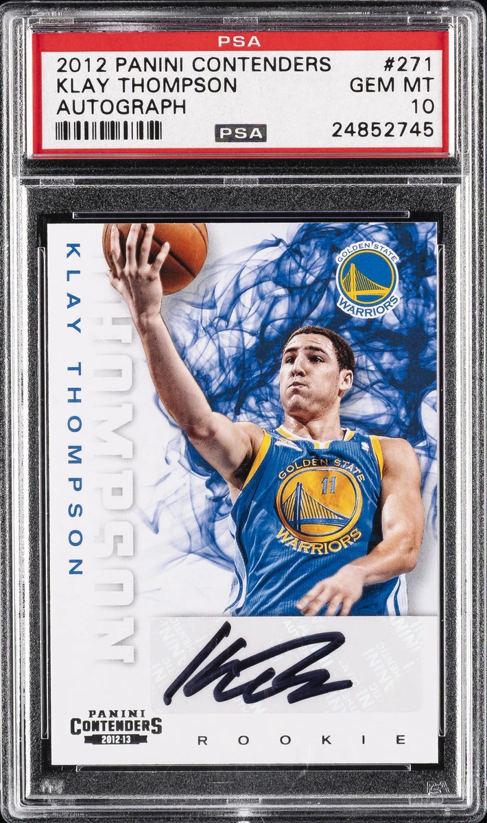 Klay Thompson 10 Graded Basketball Sports Trading Cards