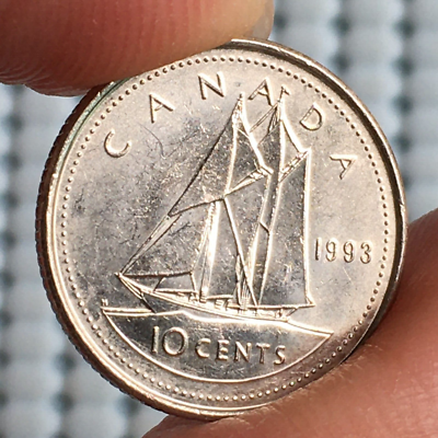 1993 Old Coin Collectible Money Queen ELIZABETH II England UK