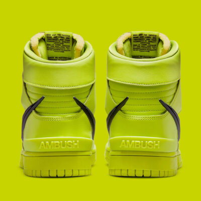 Nike Dunk High AMBUSH Flash Lime Atomic Green CU7544-300 Men's