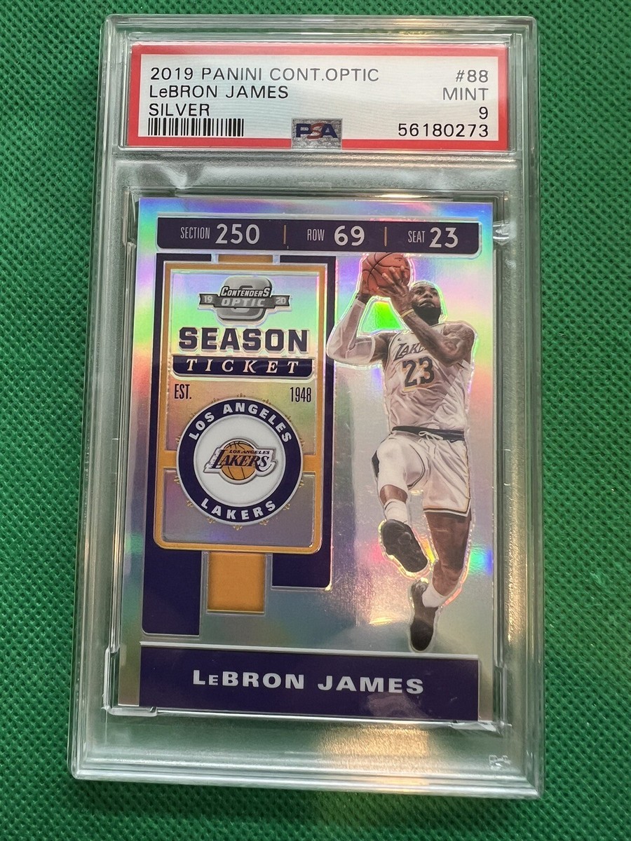 Lebron James 2018 Contender Optic Silver