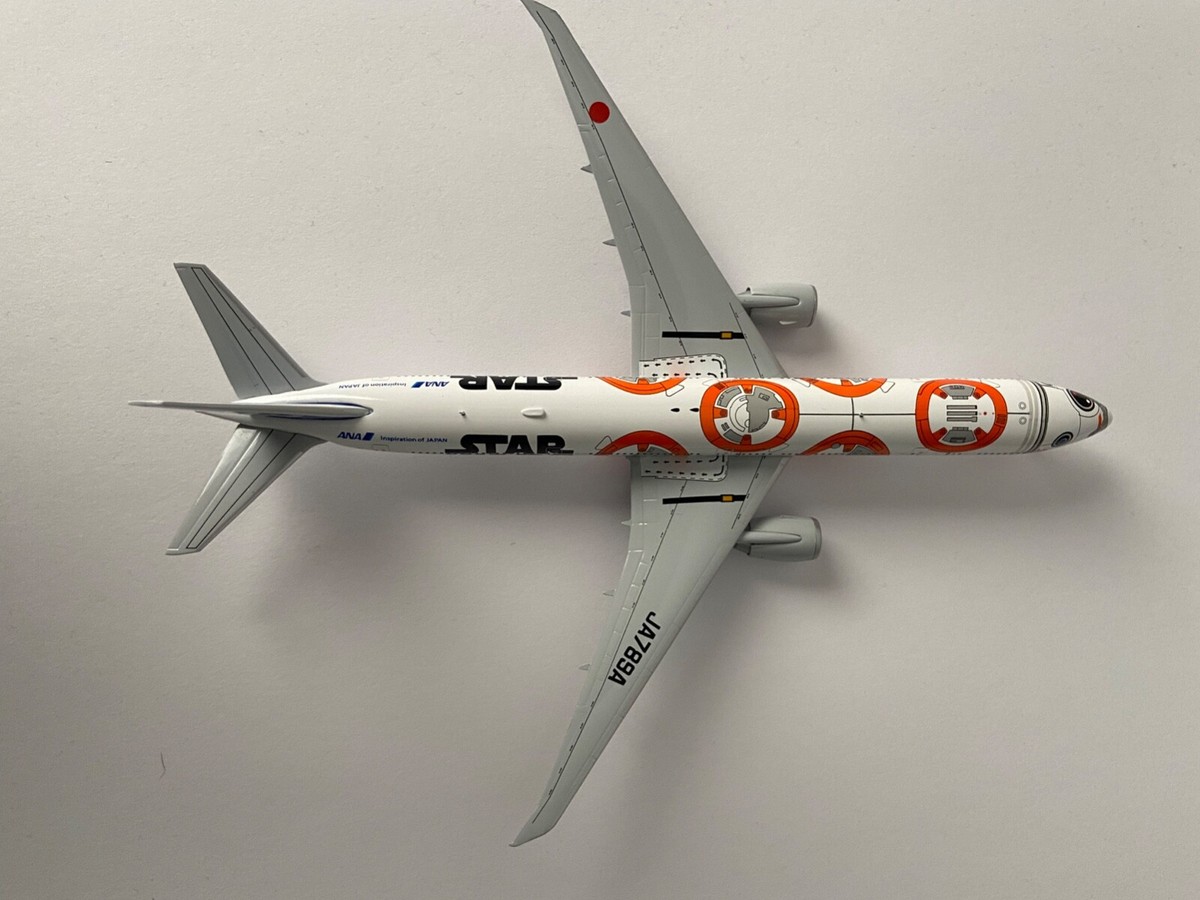 ANA All Nippon Airways B777-300ER Star Wars BB-8 JA789A Diecast 1