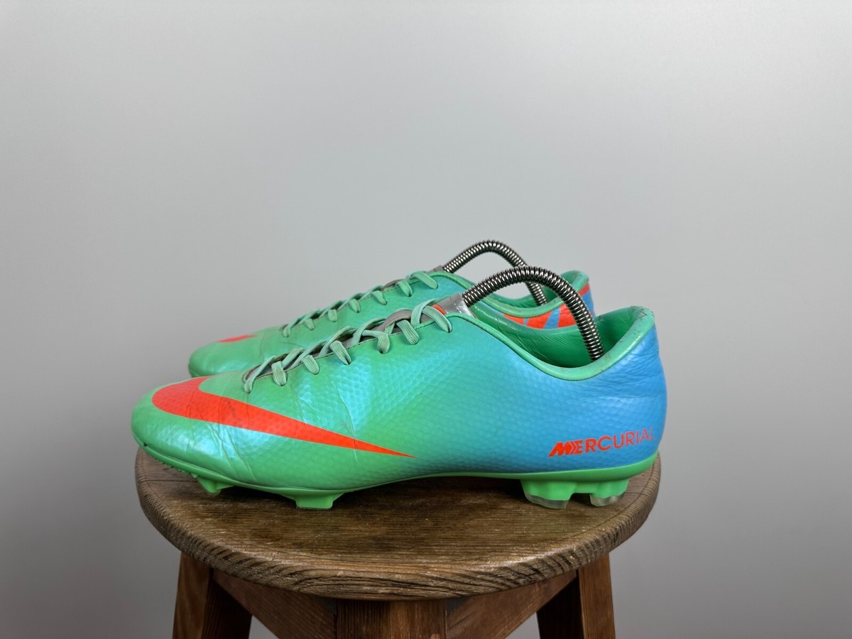 Nike Mercurial Victory 4 FG 'Neo Lime Total Crimson 555613-380