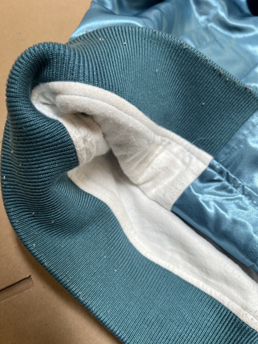 PRE OWNED SUPREME X BETTY BOOP SATIN CLUB JACKET SZ M SS16 LIGHT