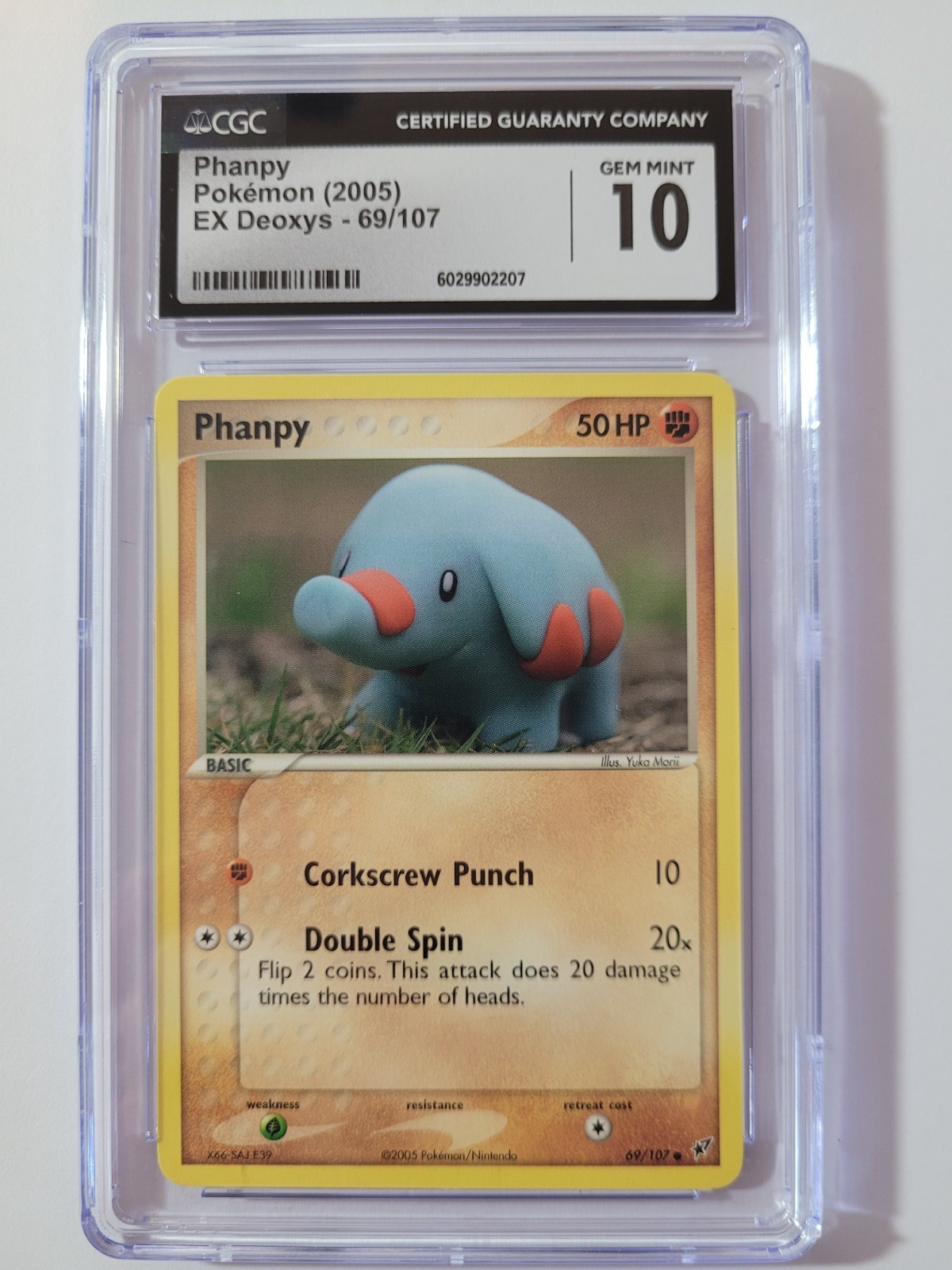 Phanpy 2005 EX: Deoxys #069/107 Base Price Guide - Sports Card
