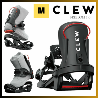 Clew FREEDOM 1.0 Step In Binding Black Size M Snowboard Winter