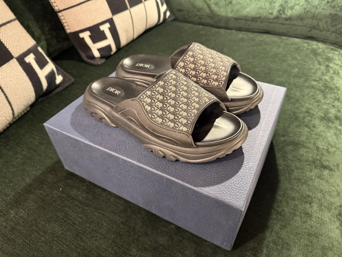 Dior Men's H-Town Single Band Sandal Size EU41 | eBay