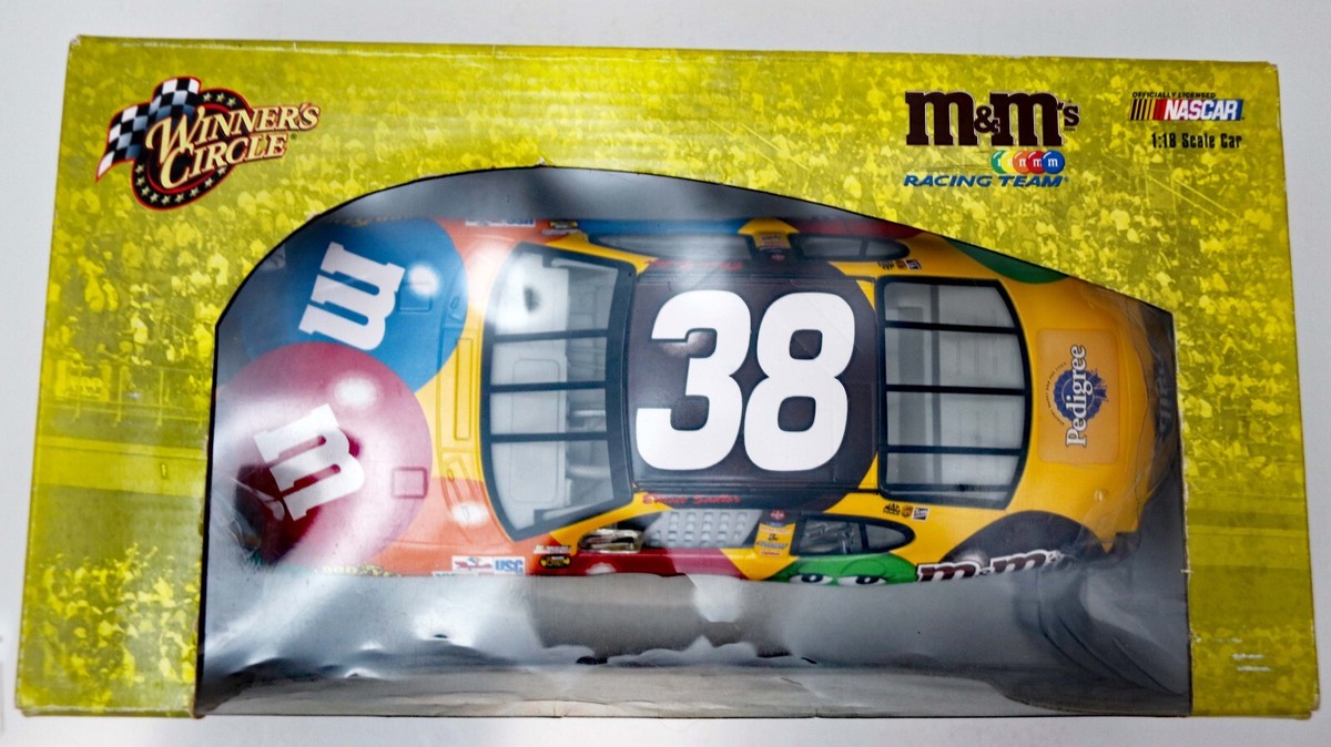 Elliott Sadler #38 M&M's NASCAR Winners Circle 1:18 Scale Die Cast
