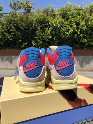 Size 8.5 - Jordan 4 Retro x Union LA Mid Guava Ice, New