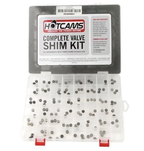 2007-2011 Kawasaki Ninja ZX-6R Hot Cams Valve Shim Kit 141 Shims