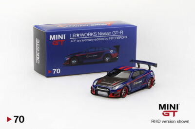 MINI GT 70 Nissan GT-R 40th anniversary edition by INTERPORT