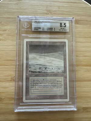 Tundra Dual Land Revised Graded BGS MTG 8.5 NM-MT+8.5/8.5/9/8 (RG