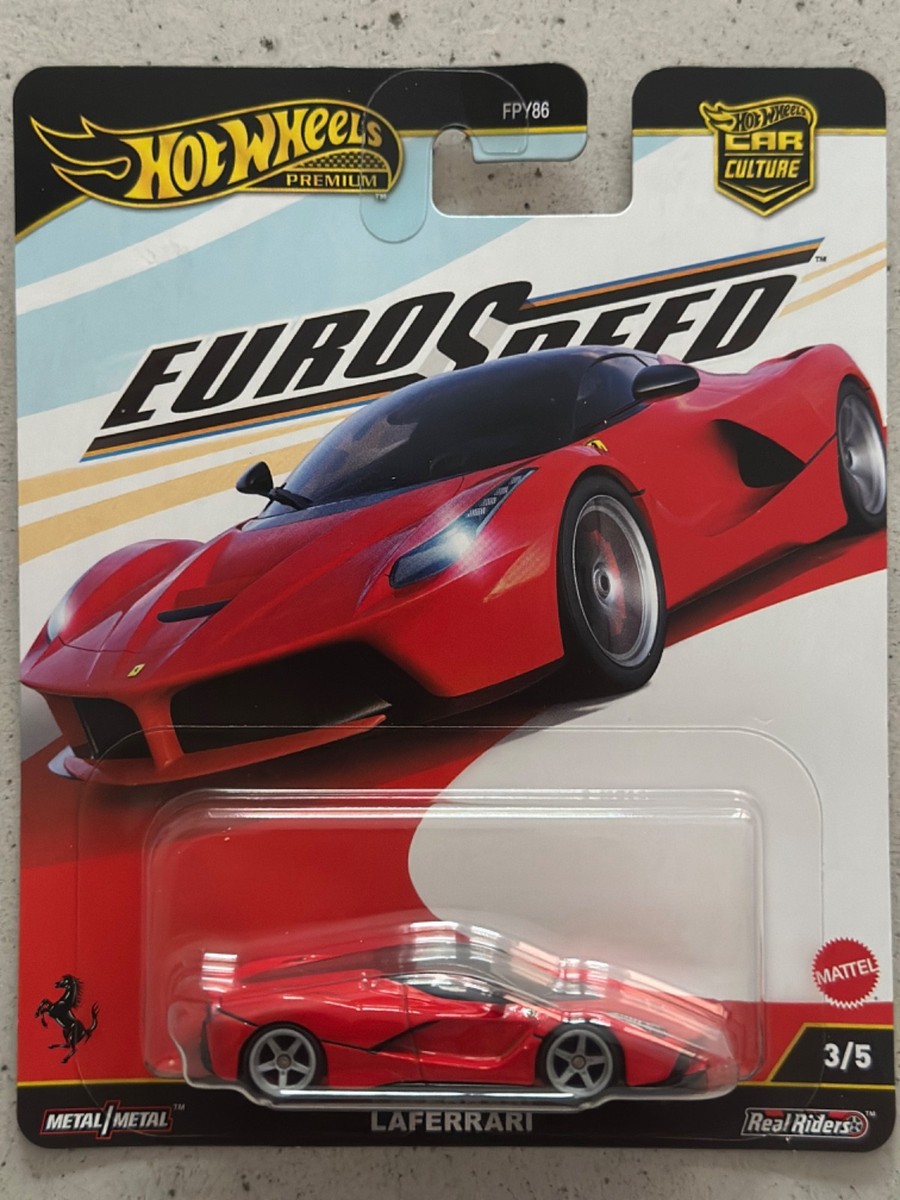 2025 Hot Wheels Premium FERRARI LAFERRARI Euro Speed Car Culture