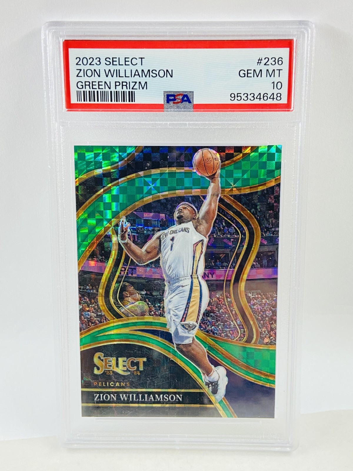 Zion Williamson Rookie Card Auction Tracker