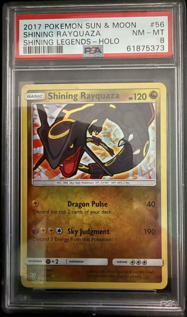 Shining Rayquaza 56/73 Shining Legends Holo for sale online | eBay