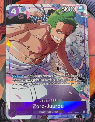 Zoro-Juurou (ST18-004) - Emperors in the New World OP09 One Piece