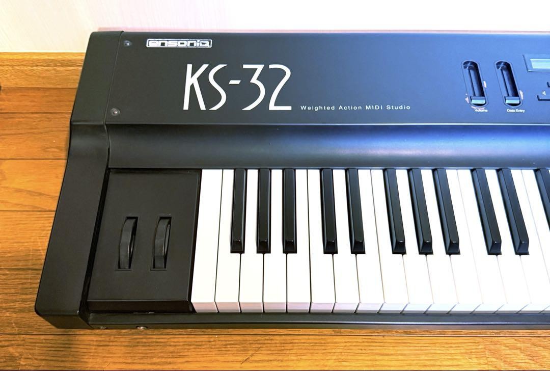 ENSONIQ KS-32 76-Key Synthesizer Keyboard Workstation Tested | eBay