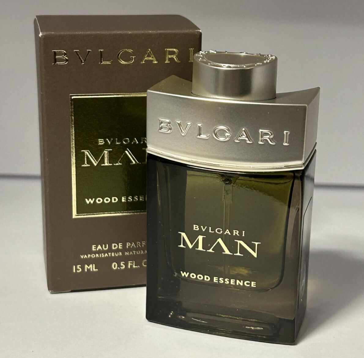 Bvlgari Man Wood Essence Eau De Parfum Spray 15ml/0.5fl oz Brand