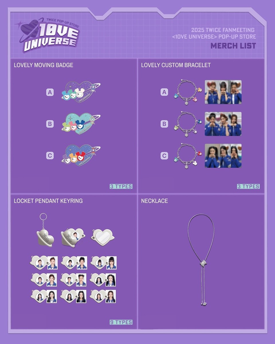 In Stock) 2025 트와이스 TWICE FANMEETING [ 10VE UNIVERSE ] OFFLINE