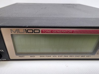 Yamaha MU100 Tone Generator XG Sound Module Synthesizer | eBay