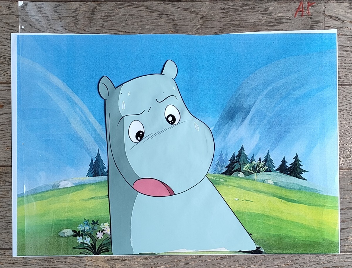 Moomin Animation Cel Original Production Painting Anime E-4350 | eBay