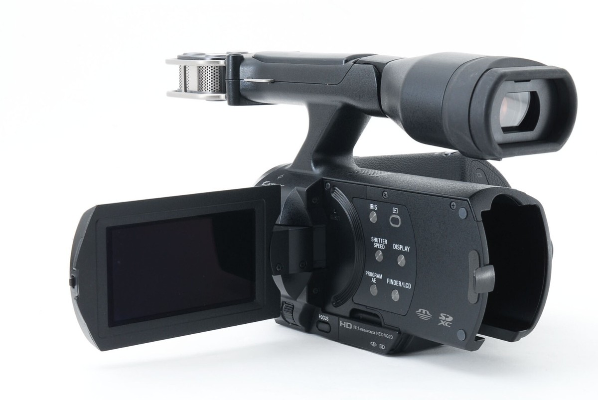 SONY NEX-VG20 Video Camera Handycam for α E mount [Excellent++]