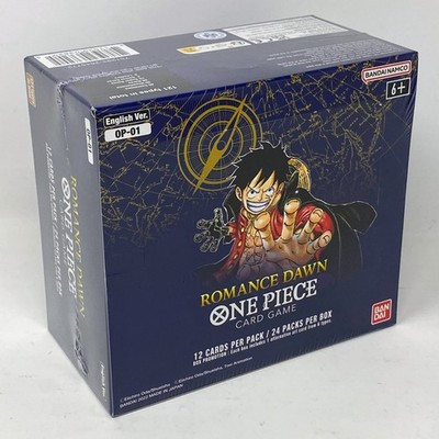 Bandai One Piece OP-01 Romance Dawn Booster Box (Wave 1 Blue