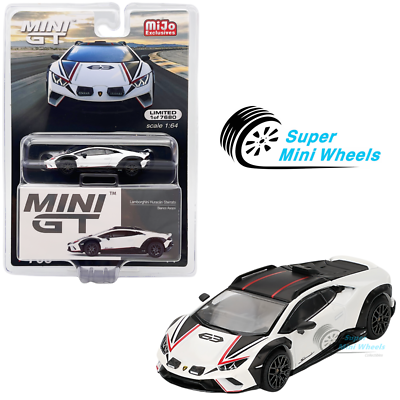 Mini GT 1:64 Lamborghini Huracán Sterrato Bianco Asopo #763 | eBay