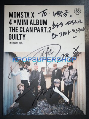 Monsta X 4th Mini Album The Clan 2.5 Part 2 Guilty Jooheon