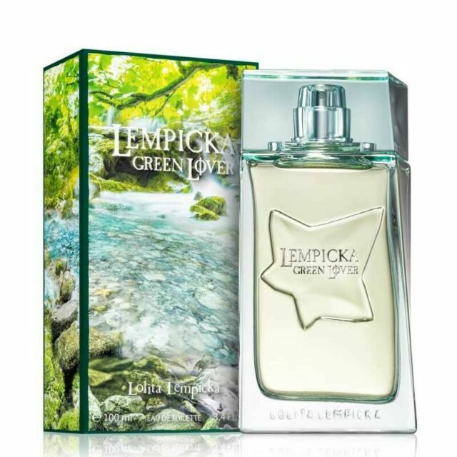 LOLITA LEMPICKA GREEN LOVER EAU DE TOILETTE SPRAY FOR MEN 3.4 Oz