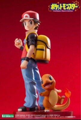 Kotobukiya ARTFX J Pokemon Series Red with Pikachu Figure 1/8
