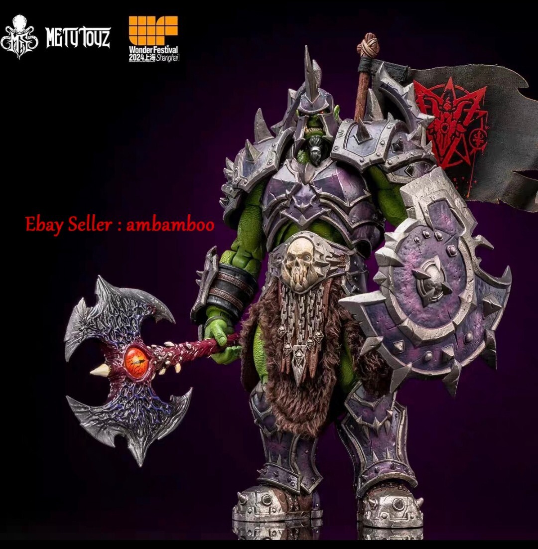 METYTOYZ Purple Armor Orc Collect Action Figures Model 2024WF