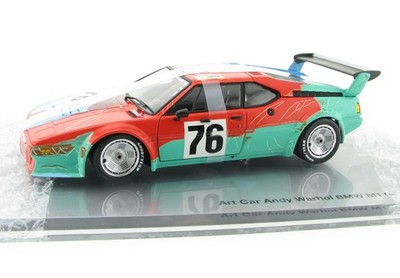 BMW M1 Gruppe 4 Art Car Andy Warhol 1 18 MINICHAMPS Dealer Ultra