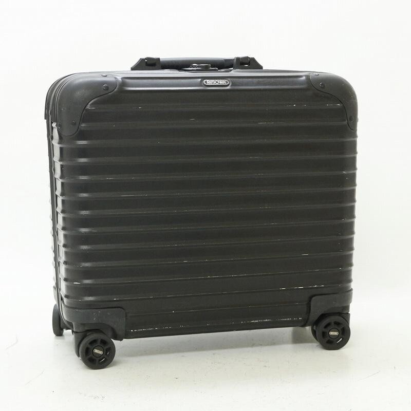 Rimowa Topas Stealth Compact 26L Black 4-wheels Carry Case
