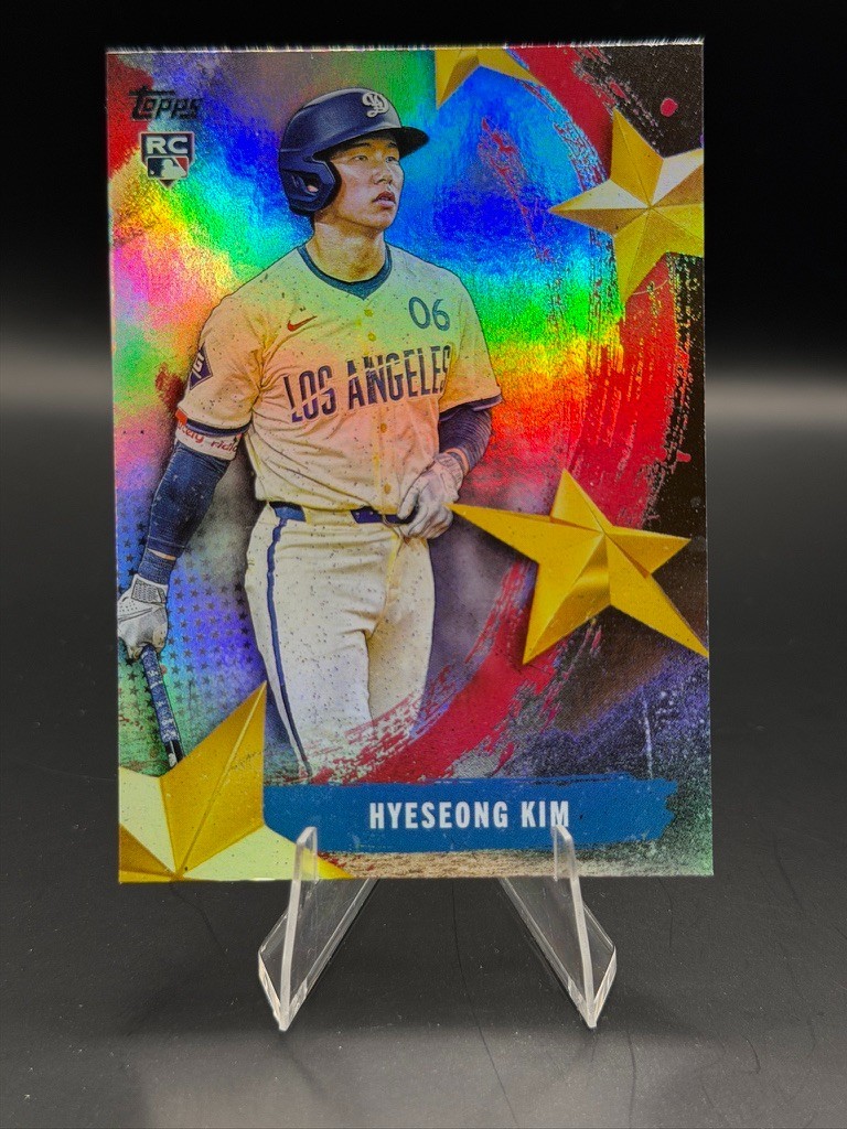 Hyeseong Kim 2025 Topps Update Stars of MLB RC Insert #SMLB-83