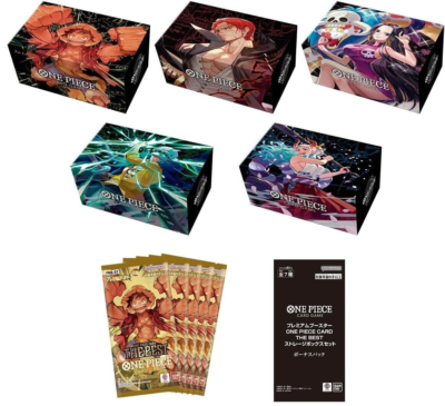 ONE PIECE Card Game Premium Booster THE BEST Storage Box Set