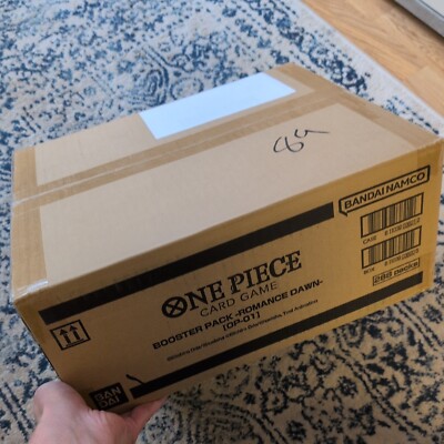 One Piece OP01 Booster Box Case (Sealed) Romance Dawn (English