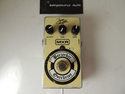 MXR Berzerker Zakk Wylde Signature Overdrive ZW44-B Effects Pedal