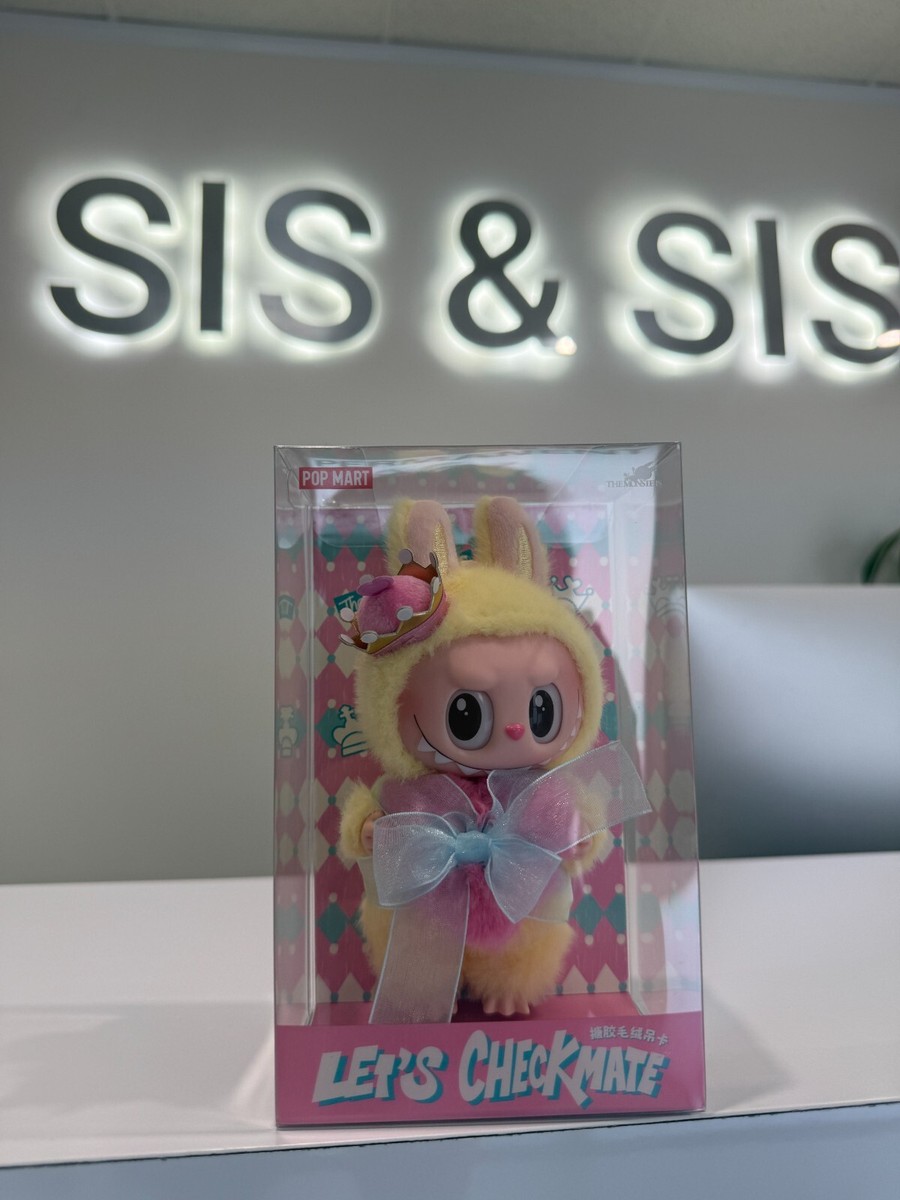 USA-AUTHENTIC POP MART LABUBU THE MONSTERS - Let's Checkmate Queen