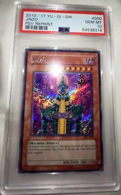 Jinzo Yugioh PSV-000 Pharaoh's Servant secret bgs cgc-Fresh Sub