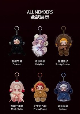 Secret-Buddy Doggie Authentic Blind Box Skullpanda You Found Me