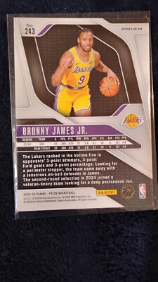 2024-25 Panini Prizm Basketball Pink Cracked Ice Prizm - #243