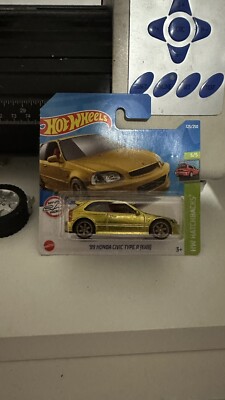 Hot Wheels 2022 Super Treasure Hunt Honda Civic Type R (EK9) Short