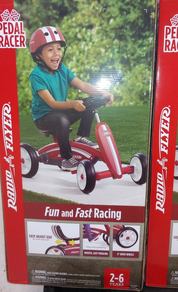 Radio Flyer, Pedal Racer, Pedal Go Kart, Red | eBay