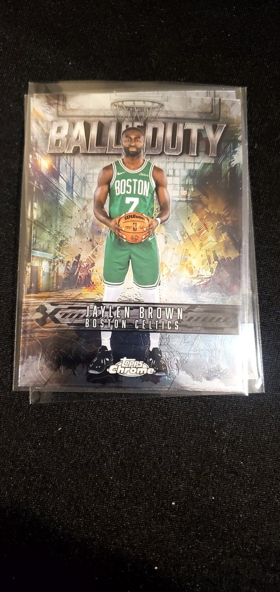 2025-26 Topps Chrome Ball of Duty Jaylen Brown Boston Celtics( D
