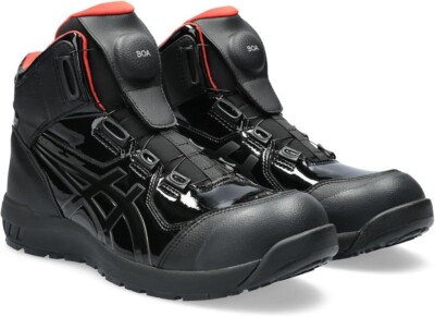 ASICS Safety Work Boots WINJOB CP304 BOA BLK EDITION WIDE 1273A088