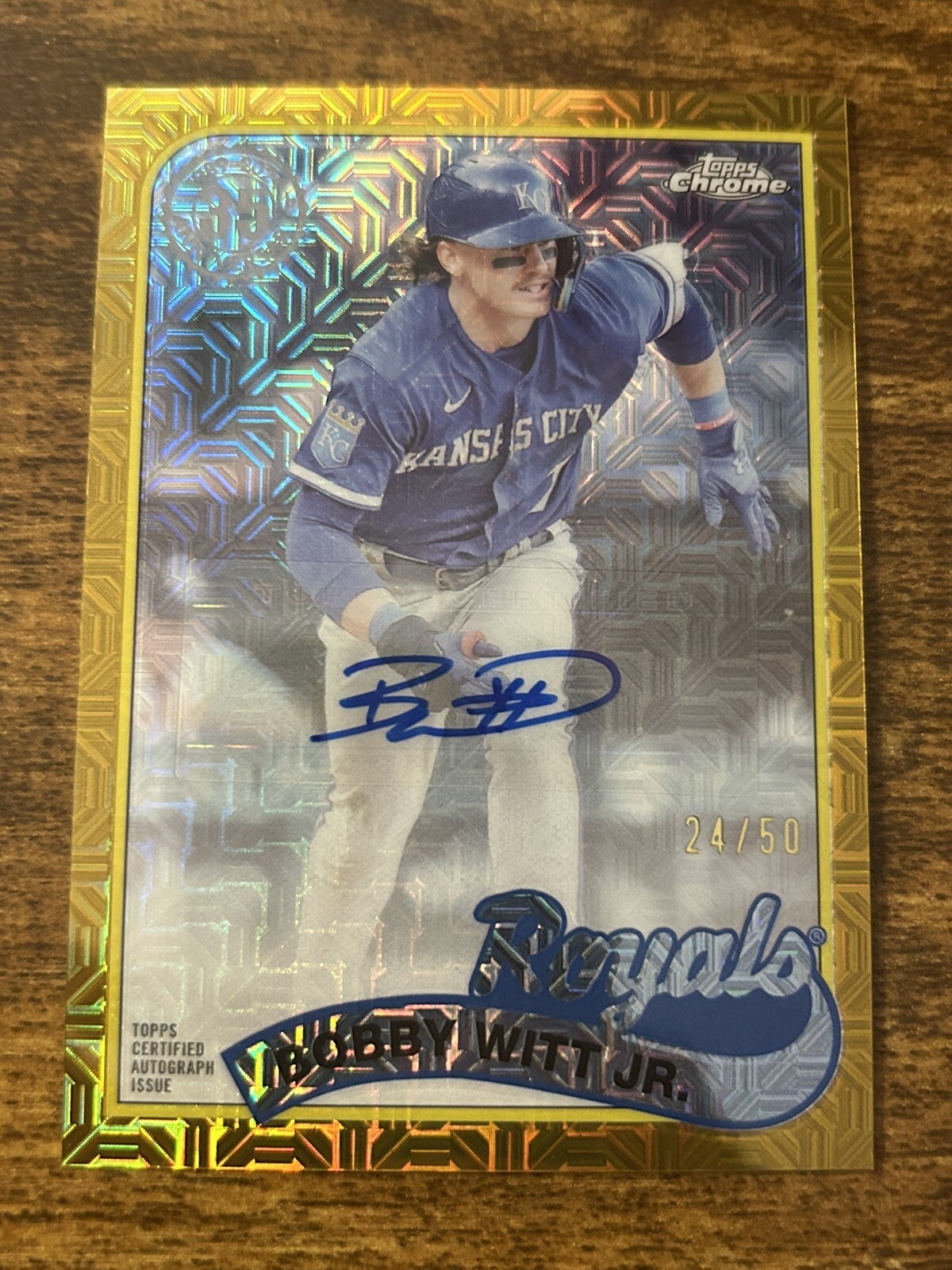 Bobby Witt Jr. 2024 Topps Silver Pack #2T89C-11 1989 Chrome Promo