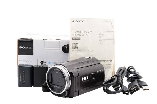 SONY HD Video Camera Handycam HDR-CX590V Bordeaux Brown | eBay