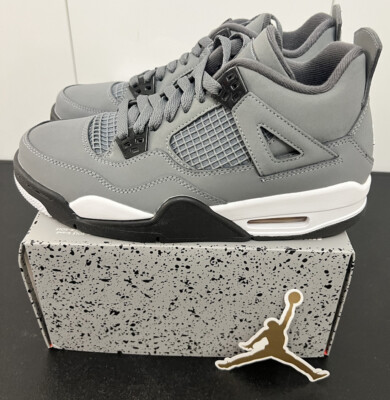 New Nike Air Jordan 4 Cool Grey Retro 408452 007 B Grade GS Size